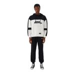 No Fear Erkek Sweatshirt NFR-M500272 Siyah-Beyaz M