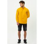 No Fear Hardal Uzun Kollu Erkek Keten Gömlek M50090 - XL