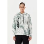 No Fear Kadın Sweatshirt Crop Batik Yeşil 72532