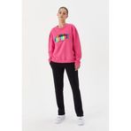No Fear Kadin Sweatshirt Fusya 72498