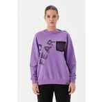 No Fear Kadin Sweatshirt Lila 72491