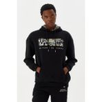 No Fear M500225 Siyah Kapüşonlu Erkek Sweatshirt