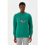 No Fear M500235 Yeşil Erkek Sweatshirt