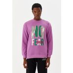 No Fear M500238 Mor Erkek Sweatshirt