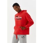 No Fear M500243 Kırmızı Kapüşonlu Erkek Sweatshirt