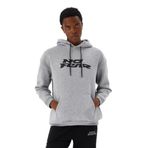 No Fear M500271 Gri Melanj Kapüşonlu Erkek Sweatshirt