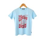 NO FEAR Mavi Bisiklet Yaka Baskılı Kısa Kol Erkek Çocuk Penye T-Shirt B500358,Mavi 10-11 Yaş
