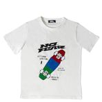 No Fear NFR-B500322 Beyaz Erkek Çocuk T-shirt