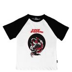 No Fear NFR-B500353 Siyah Beyaz Erkek Çocuk T-shirt