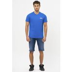 No Fear Orijinal Erkek T-shirt Saks Mavi Mavi S