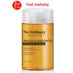 No Ordinary Premium Argan & Keratin Içerikli Doğal Saç Bakım Yağı & Serum 100ml