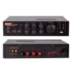 No-Tel 80 W Mini USB-SD-Bluetooth 70-100 V 2 Mik. Giriş Trafolu Anfi NOT-PA80