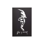No239 Atatürk Metal Duvar Tablosu - Profil (40 * 55)