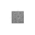 No239 Kufi Ayetel Kürsi Metal Duvar Tablosu 70*70