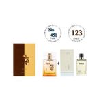 No:451 + 123 Unisex / Kadın Parfüm Edp Fresh / Floral - Mnms451123
