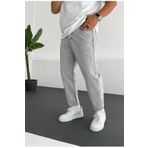 NO61 MAN Boyfriend Rahat Kalıp Gri Kot Pantolon