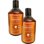 No7trend Policlear Dermatin Shampoo Ginsengli Özel Bakım Şampuanı 500 ml x 2 Adet + Jel - Paket