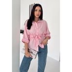 Noa&Noa Kadın Gömlek – Kuşak Detaylı Salaş Kesim Bluz