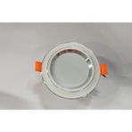 Noas 1 Adet 5 Watt LED Spot Lamba 3 Renk Beyaz Kasa + Krom Çizgili Tak Çalıştır ( Delik Çapı 6 cm )