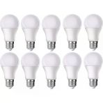 Noas 10 Lu Paket Beyaz Işık E27 Duylu 9 Watt Tasarruflu LED Ampul Gün Işığı Renk Sıcaklığı