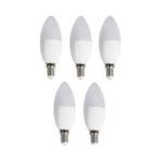 Noas 7 Watt E14 Duy Günışığı Led Ampul Avize Ledi 5 Adet