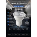 Noas 7 WATT GU10 LED AMPUL - 5 ADET - 6500K BEYAZ IŞIK