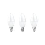 Noas 7W E14 Duy LED Mum Ampul Beyaz Renk 6500 Kelvin 630 Lümen 3 Adet