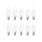 Noas 7W E14 Duy LED Mum Ampul Gün Işığı Renk 3200 Kelvin 630 Lümen 10 Adet