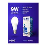 Noas 9w Beyaz E27 10lu Tasarruflu Led Ampul 9w