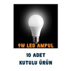 Noas Led Noas 9w Tasarruflu Led Ampul 10 Adet
