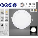 Noas Yl10 1500 Sıva Altı 15w Led Spot 6500k Beyaz