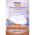 Noas YL12-2400 24W 6500K Beyaz Plus Sıva Altı Yuvarlak Ayarlanabilir Led Panel