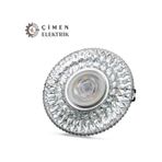 Noas Yl65 1777 Athena Led Çerçeveli 4000K Kristal Cam Spot Kasa