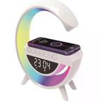 Noas Yl86 1240 Simi Kablosuz Şarjlı Bluetoothlu Hoparlörlü Masa Lambası Rgb