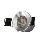 Noas YL94-0152 3200K Günışığı 2W Krom Kasa Yıldız Led Spot
