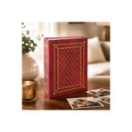 Nobbystar 100'lük 13x18cm Deri Görünümlü Bordo Fotoğraf Albümü