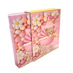 Nobbystar 200’lük Balonlu 10x15cm Kutulu Pembe Kız Bebek Fotoğraf Albümü