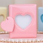 Nobbystar 41 Fotoğraf Kapasiteli İnstax Mini Polakart Pembe Fotoğraf Albümü - 8x11cm