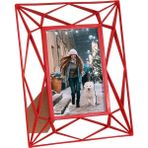 Nobbystar Dekoratif Prizma Kırmızı Plastik Masaüstü Çerçevesi - 10X15CM - 10 x 15