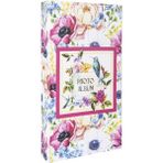 Nobbystar Karışık Çiçek Desenli Fotoğraf Albümü 300'lük 10 x 15 cm - Renkli - 17x34cn
