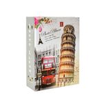 Nobbystar Renkli Desenli 96'lık 10x15cm. Fotoğraf Albümü Pisa Kulesi
