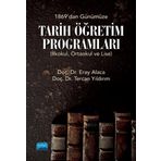 Nobel Akademik Yayıncılık 1869'dan Günümüze Tarih Öğretim Programları