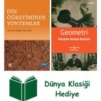 Nobel Akademik Yayıncılık Din Öğretiminde Yöntemler + Geometri + Dünya Klasiği Hediye - Hayır