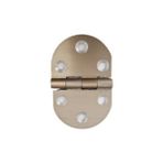 Nobel ALEMINYUM 4 CM EKO OVAL MENTESE 40 X 68 X 2,4 MM / 10 ADET