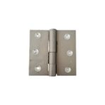 Nobel ALÜMİNYUM 6 CM GENİŞ SABİT MENTESE 60 X 60 X 2 MM / 10 ADET