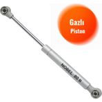 Nobel Dolap Kapak Pistonu, Gazlı Kapak Amortisörü, Piston Hidrolik Mutfak Dolabı (27CM 80N) - Inox