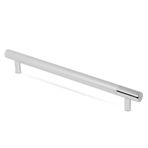 Nobel Hitit Mat Krom 192 mm Çekmece Dolap Kapak Kulpu