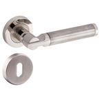 Nobel Kapı Kolu Rozetli Verda Oda Nikel Inox