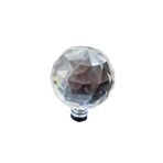 NOBEL Kristal Tekli Krom Ayak 40 mm Kulp / 5 ADET