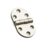 Nobel Oval Masa Menteşesi 3 cm Saten - Mobilya Hırdavatı